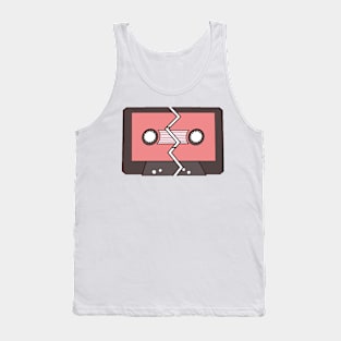 Broken Cassette Tape Tank Top